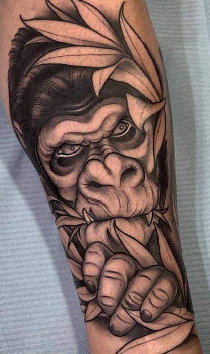 27 Gorilla Tattoo Designs That Capture Strength and Style