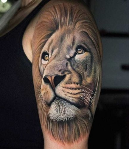19 Cover Up with a Lion Tattoo: Transform and Renew