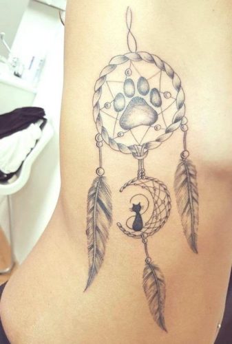 27 Cat Tattoo Ideas for the Foot