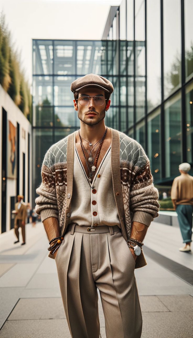 Explore ’s Top Men’s Fall Street Outfits: From Classic Elegance to Urban Streetwear Trends