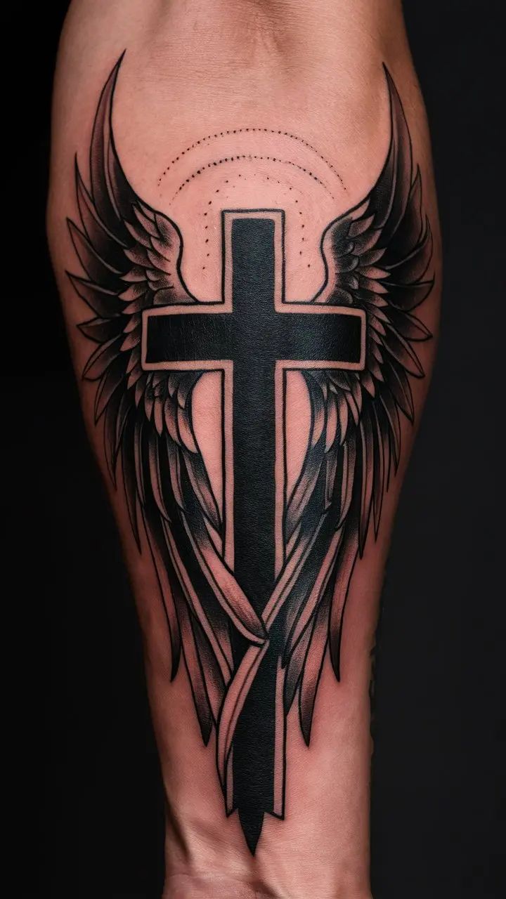 26 Unique Cross Tattoo Designs for : Ideas for Men & Women