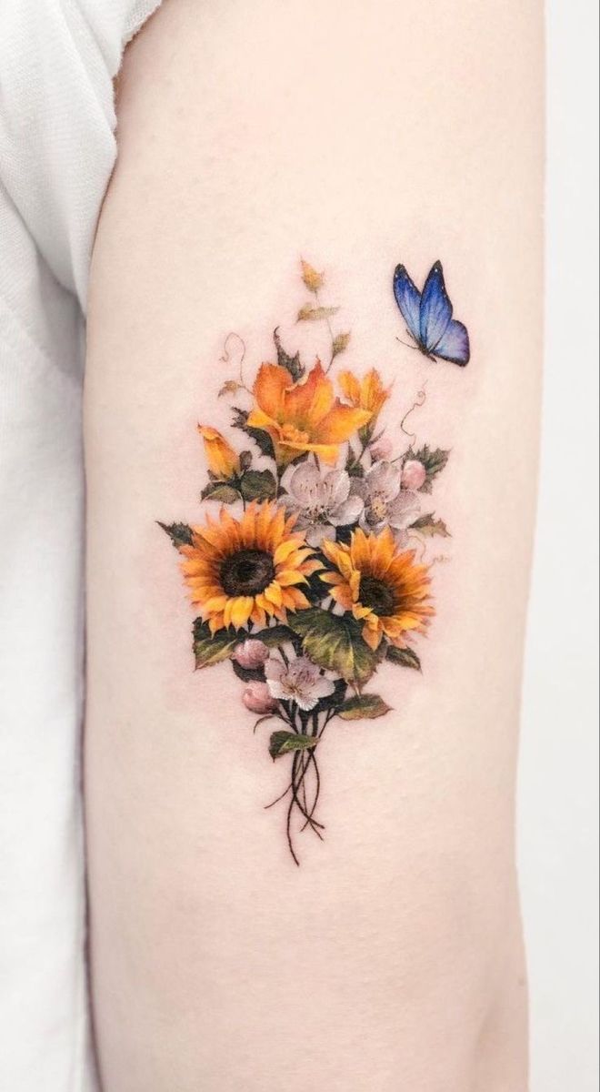24 Ideas for Sunflower Tattoos in : Unique and Stunning Designs for Every Style