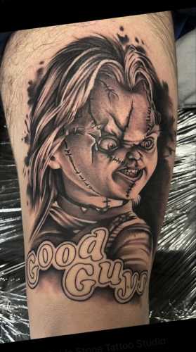 19 Chucky Tattoo Ideas: Embrace Fear with Playful Horror Ink