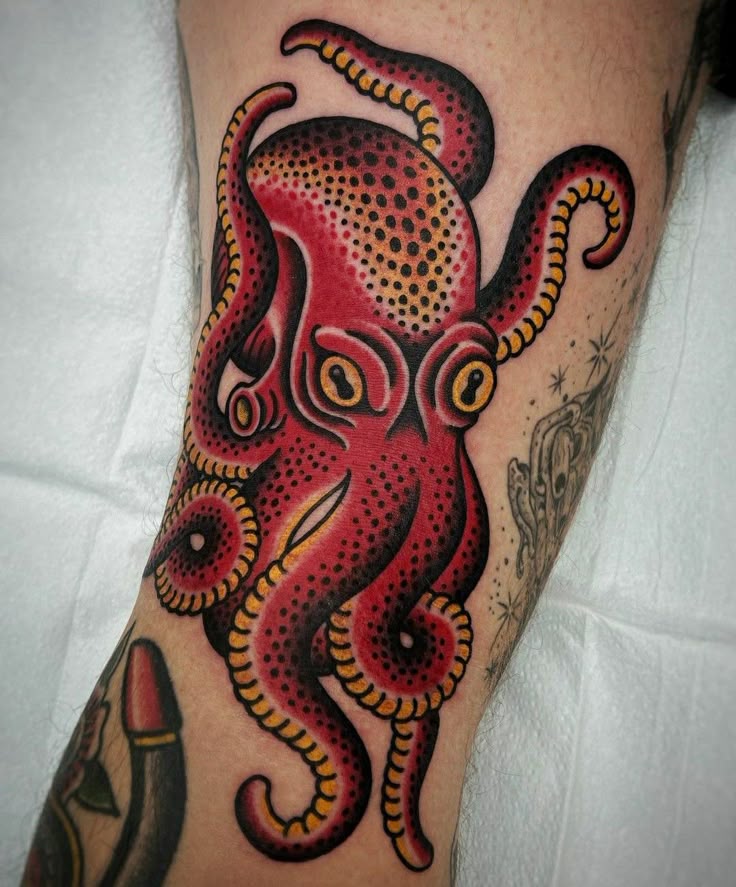 27 Octopus Tattoo Ideas for Men & Women Realistic, Sleeve, Leg, Shoulder & Tiny Octopus Designs