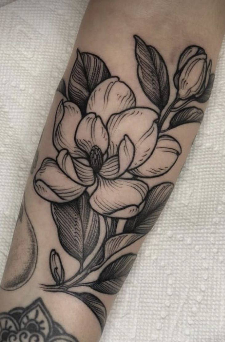 31 Magnolia Tattoo Ideas: Elegant Florals With Personality