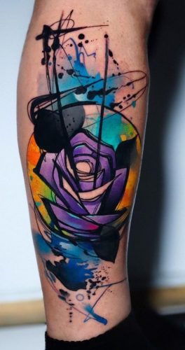 19 Bright Colorful Tattoo Ideas