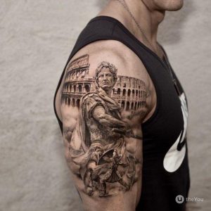 Shoulder tattoos for men 24 ideas
