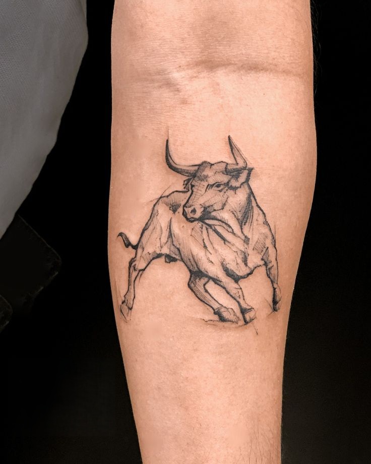 26 Bull Tattoo Ideas Powerful Designs for Men and Feminine Taurus Zodiac Styles