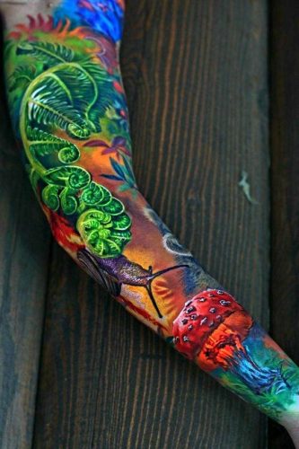 19 Bright Colorful Tattoo Ideas