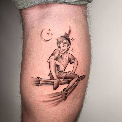 Neverland Ink: 18 Peter Pan Tattoo Ideas for 