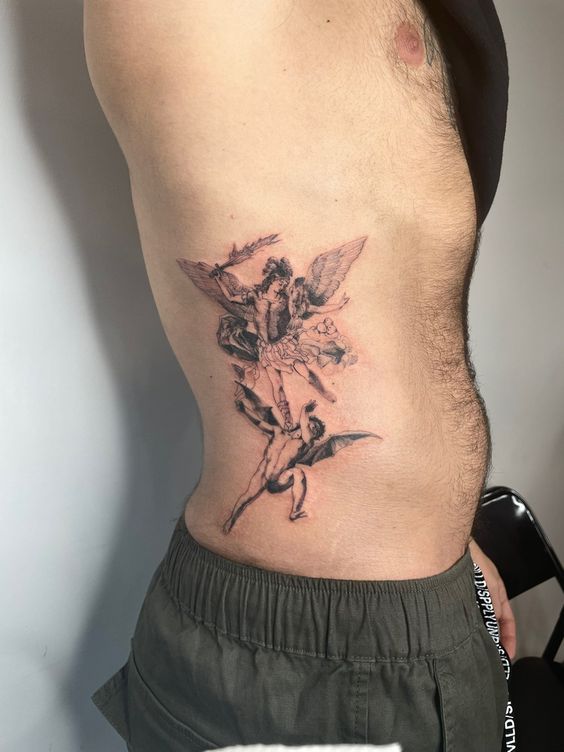 20 Unique Side Stomach Tattoo Ideas for Men & Women | Inspiring Lower Tummy Designs